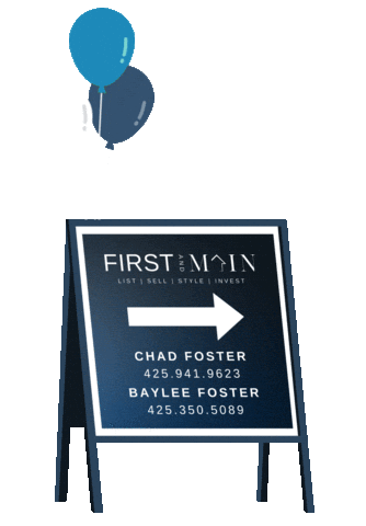 Couple Real Estate Team Sticker by Foster Properties