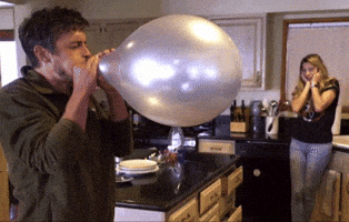 Blow Up Surprise GIF by Physics Girl