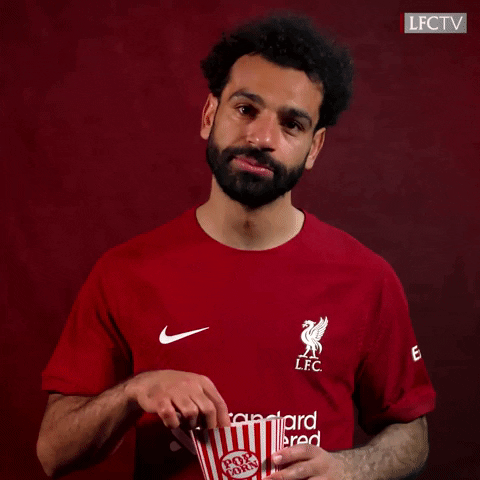 Mohamed Salah Eating GIF by Liverpool FC