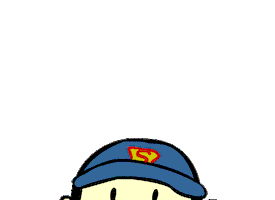 Superman Wow Sticker