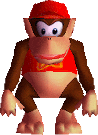 Donkey Kong 3D Sticker