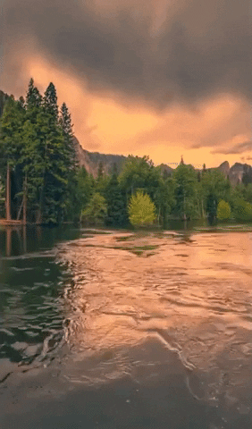 Yosemite National Park Rainbow GIF by Storyful