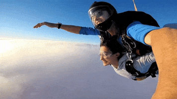 skydiveaus adventure skydiving skydive thrillseeker GIF