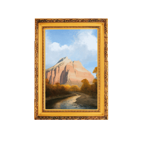 Art Museum Painting Sticker by Southern Utah Museum of Art