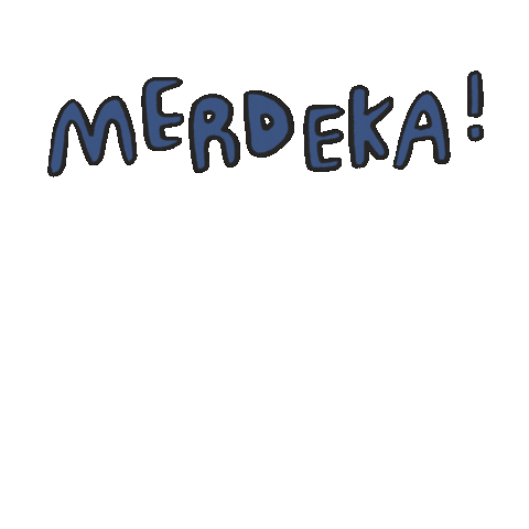 Celebration Malaysia Sticker