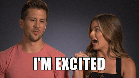 CNBC Prime excited jojo jordan bachelor GIF