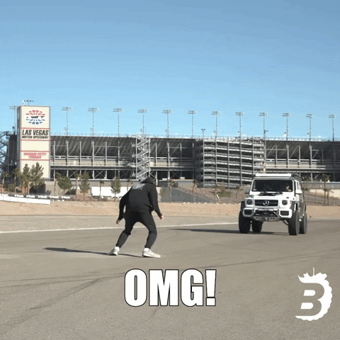Las Vegas Wow GIF by The Berry