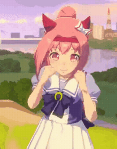 Punch Umamusume GIF