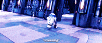 Screaming Star Wars GIF Screaming Star Wars GIF