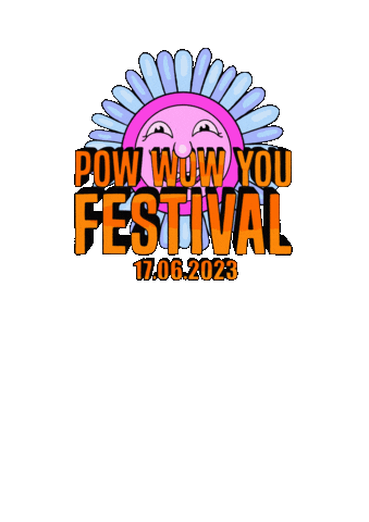 Pow Wow You Festival Sticker