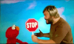 Sesame Street Stop GIF