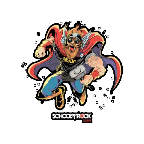 School of Rock Floripa Sticker