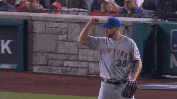 Flex GIF by New York Mets