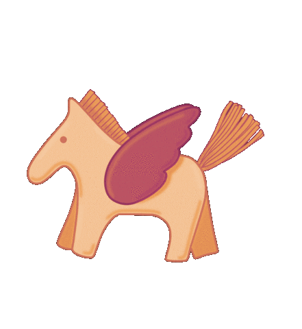 Fashion Horse Sticker by PomPwar