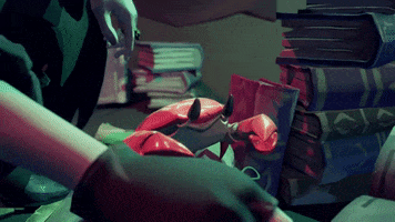 Scared Crab GIF by Sea of Thieves