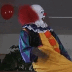 pennywise the clown horror GIF by absurdnoise