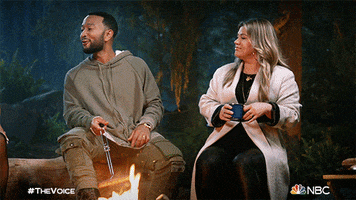 Kelly Clarkson Forest GIF by The Voice