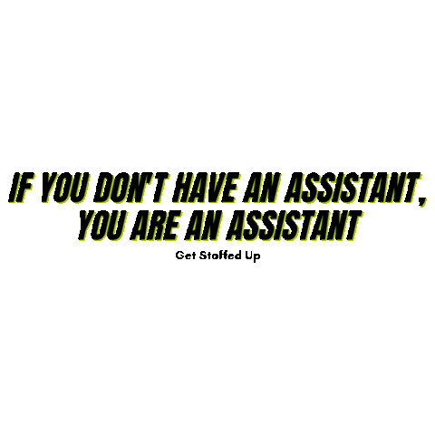 Get Staffed Up Sticker