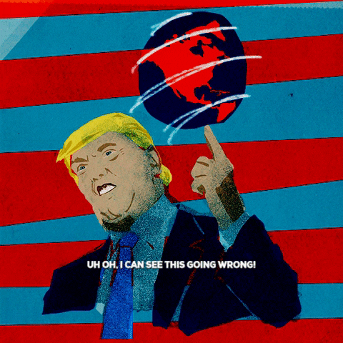 donald trump GIF by andrewillustration