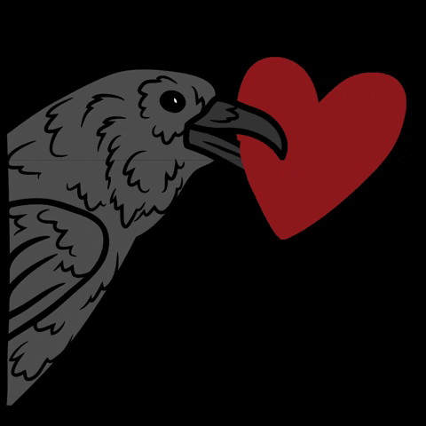 GiftsFromCrows love heart like i love you GIF
