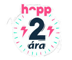 Birthday Celebrate Sticker by Hopp
