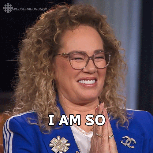 Excited Dragons Den GIF by CBC