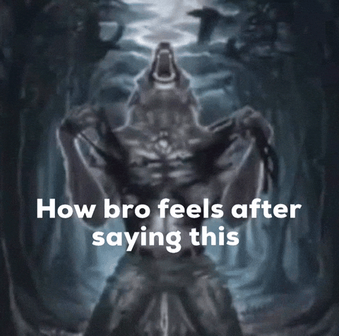 How Bro Feels After Saying This GIF