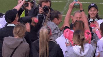 Lets Go Gatorade Shower GIF by National Women's Soccer League