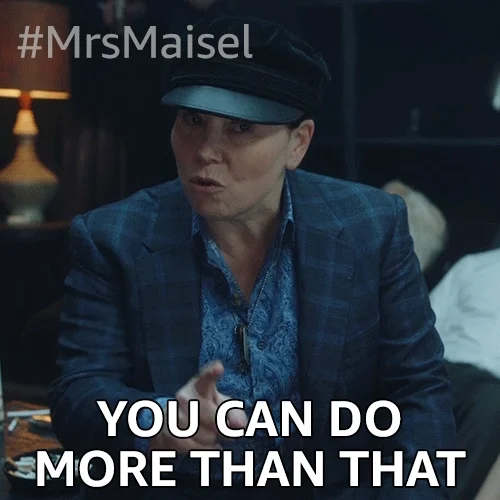 Alex Borstein Prime Video GIF by The Marvelous Mrs. Maisel