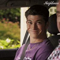 Wave Smile GIF by Neighbours (Official TV Show account)