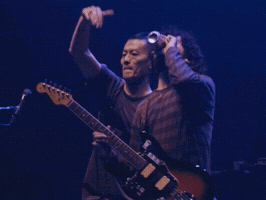 Drinking Beer Guitar GIF by omaband