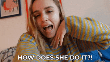 How Does She Do It Hannah GIF by HannahWitton