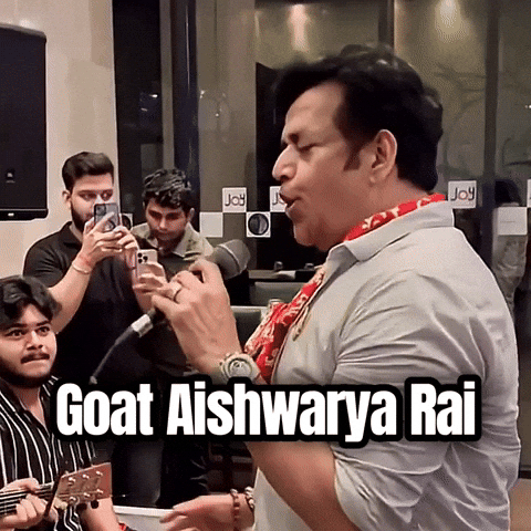Aishwarya Rai Singing GIF