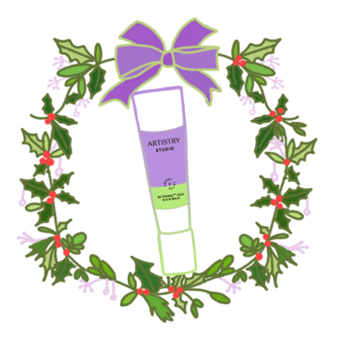 Christmas Beauty Sticker by artistrykorea
