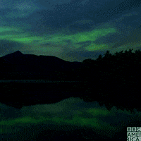Northern Lights Colors GIF by BBC America