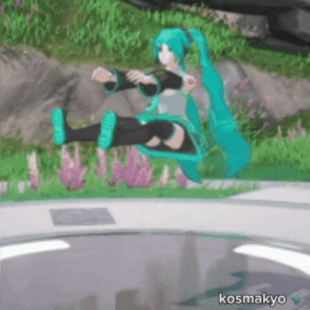 Hatsune Miku Emote GIF