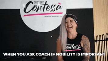 crossfitcontessa contessa crossfitcontessa crossfit mobility crossfitcoach gymlife gym stretching GIF