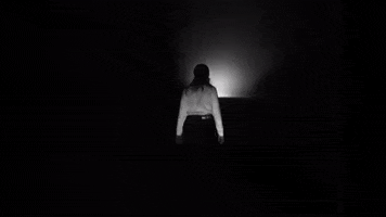 Black And White Walking GIF by Cat Clyde