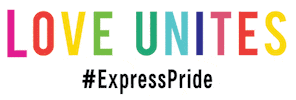 World Pride Love Sticker by Express