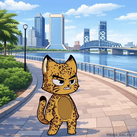 Jax Jaguars GIF by Hero Galaxy NFT