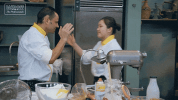 Team Hug GIF by The Great British Bake Off