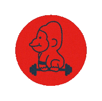 Logo Gym Sticker by Gora Wellness