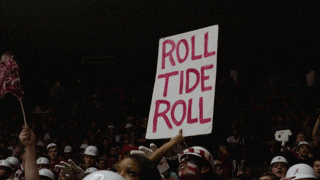Alabama Basketball Roll Tide GIF by The University of Alabama