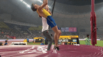 WorldAthletics scream athletics poland sweden GIF