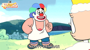 Happy Birthday Clown GIF by Cartoon Network