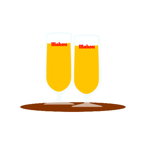 Mahou Beer Sticker