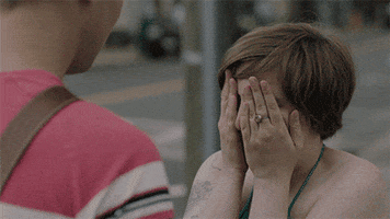tired hannah horvath GIF by Girls on HBO