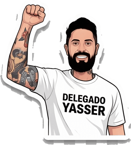 Bom Dia Sextou Sticker by Delegado Yasser
