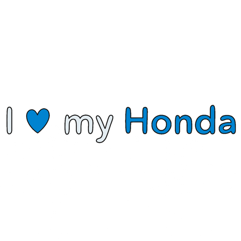 Heart Love GIF by Honda