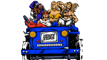 America Queens Sticker by Baby Yors